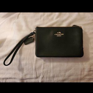 NWOT COACH Black Wallet